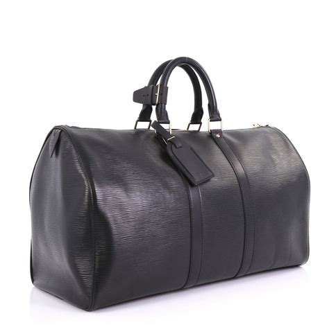 louis vuitton keepall epi leather